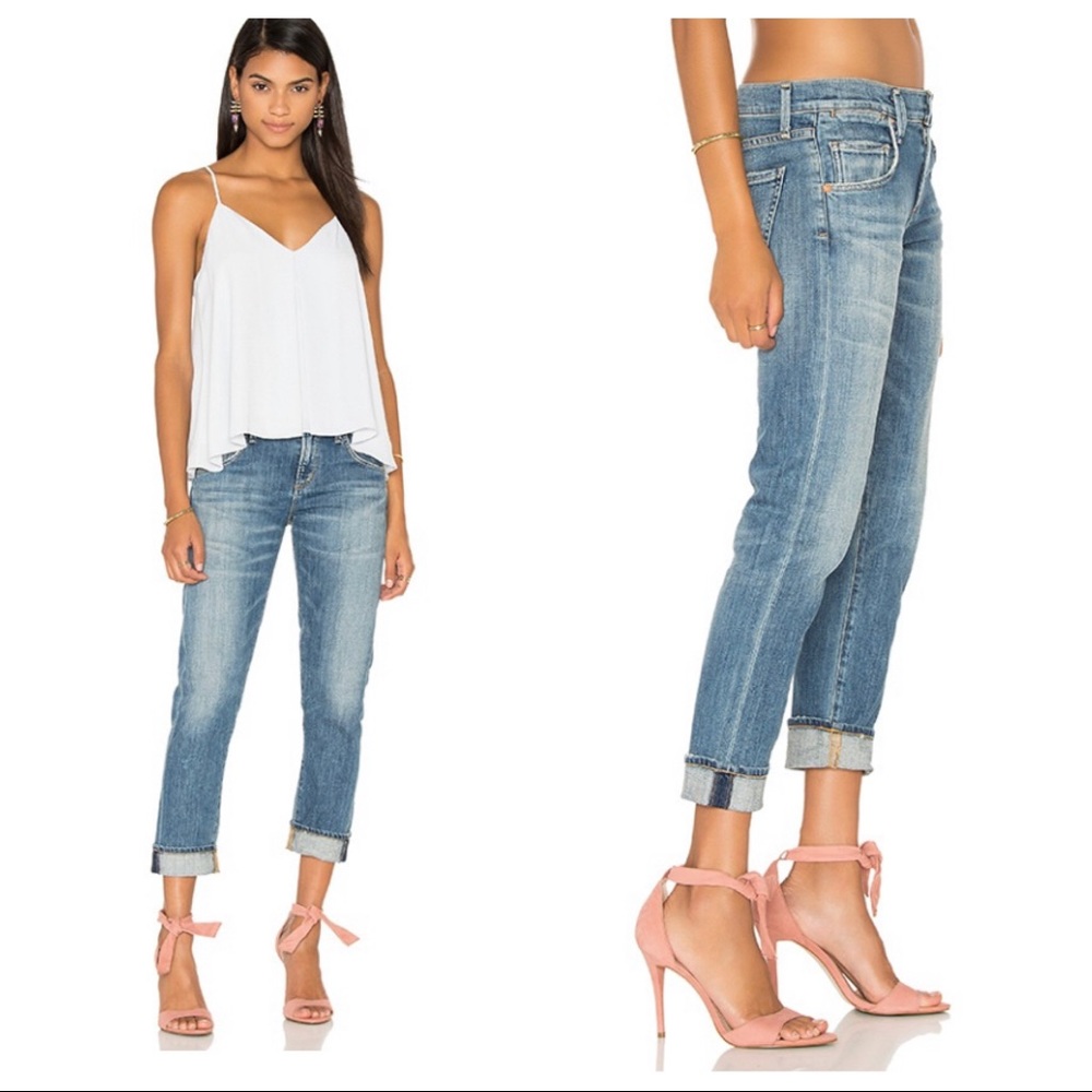 Agolde Isabel boyfriend ankle jeans